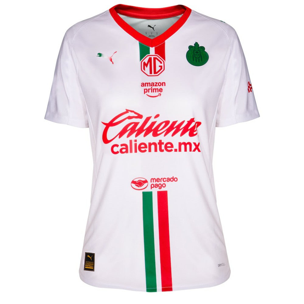 Puma - Chivas Women's 2025/26 Away Replica Jersey - White