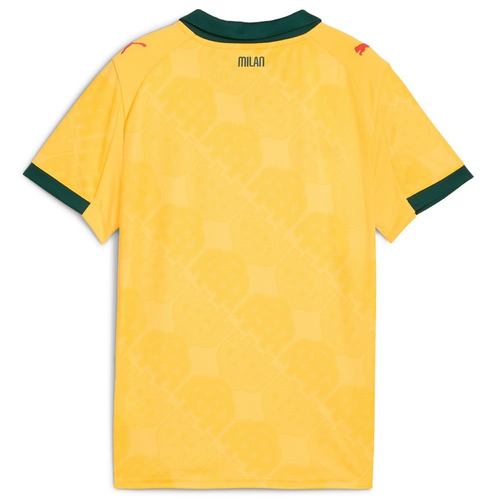 Puma - AC Milan Youth 2025/26 Third Replica Jersey - Yellow