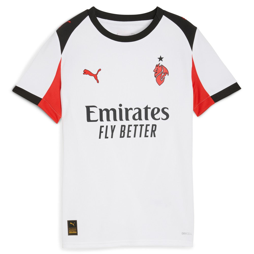 Puma - AC Milan Youth 2025/26 Replica Jersey - White
