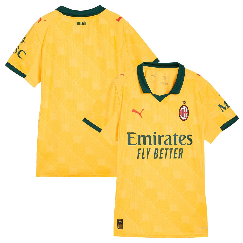 Puma - AC Milan Women's 2025/26 Third Replica Jersey - Yellow