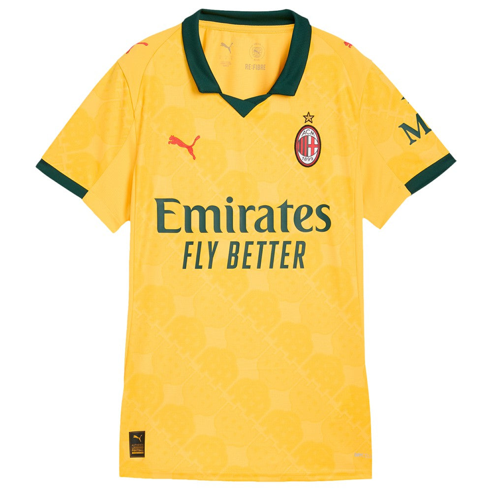 Puma - AC Milan Women's 2025/26 Third Replica Jersey - Yellow