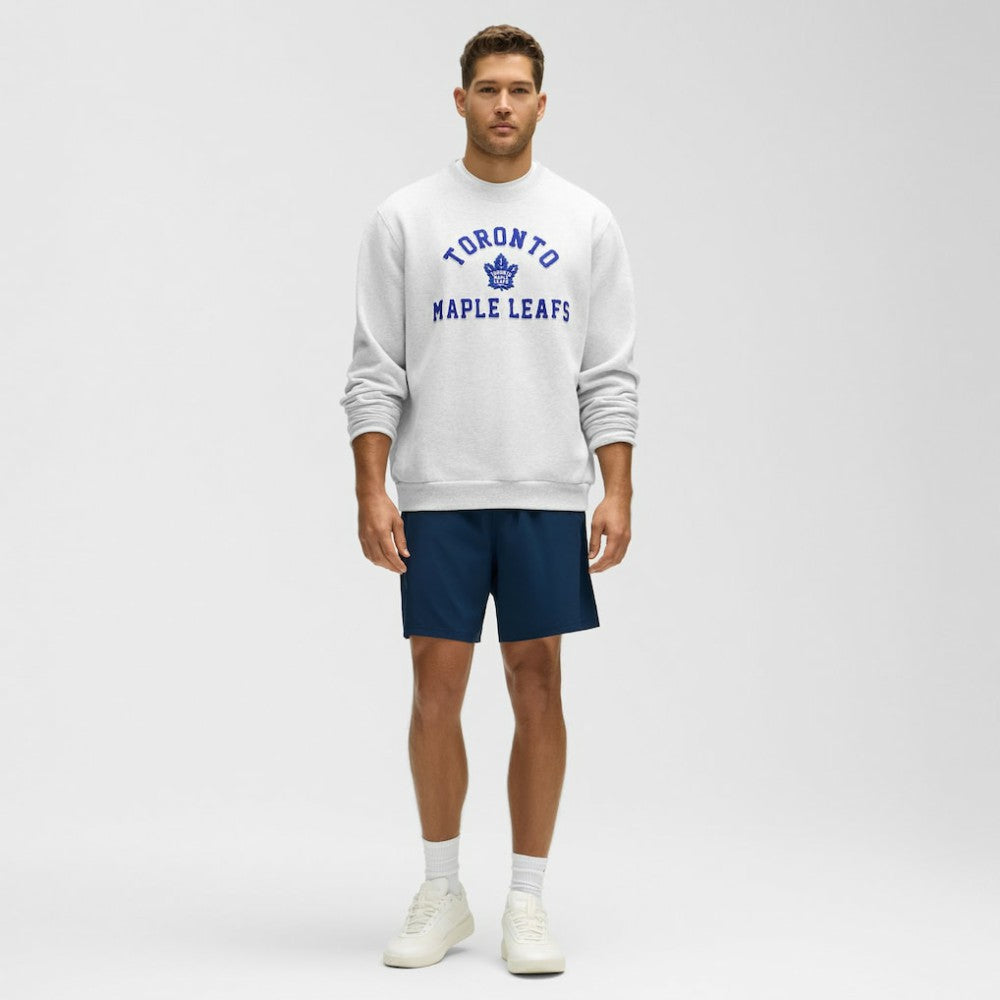 Toronto Maple Leafs lululemon Steady State Crew - Heathered Core Ultra Light Grey | NHL Clearance