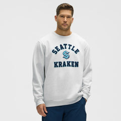 Seattle Kraken lululemon Steady State Crew - Heathered Core Ultra Light Grey | NHL discount
