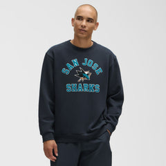 San Jose Sharks lululemon Steady State Crew - True Navy | NHL sale