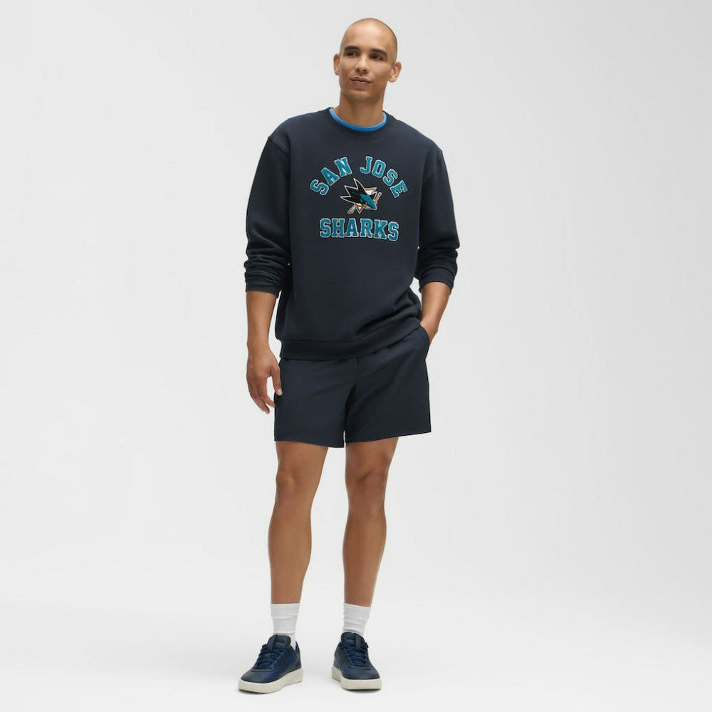 San Jose Sharks lululemon Steady State Crew - True Navy | NHL sale