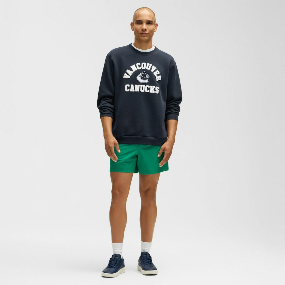Vancouver Canucks lululemon Steady State Crew - True Navy | NHL Clearance