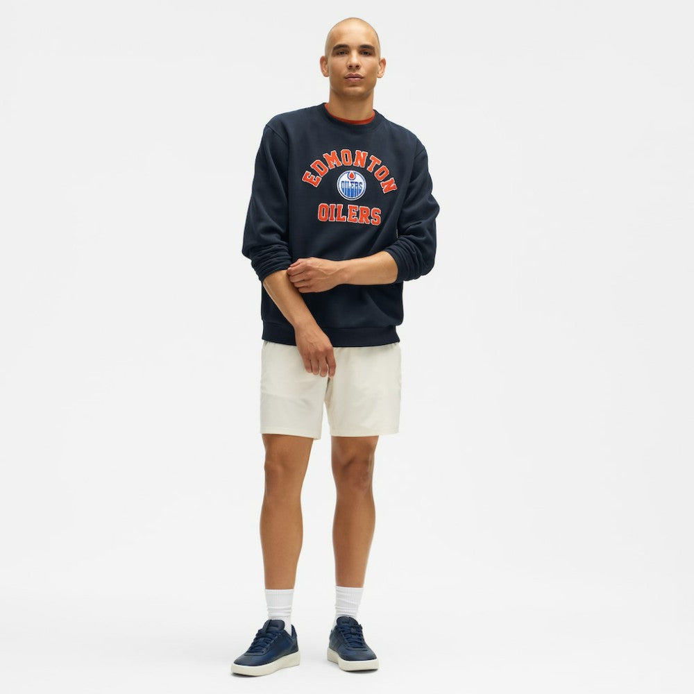 Edmonton Oilers lululemon Steady State Crew - True Navy | NHL sale