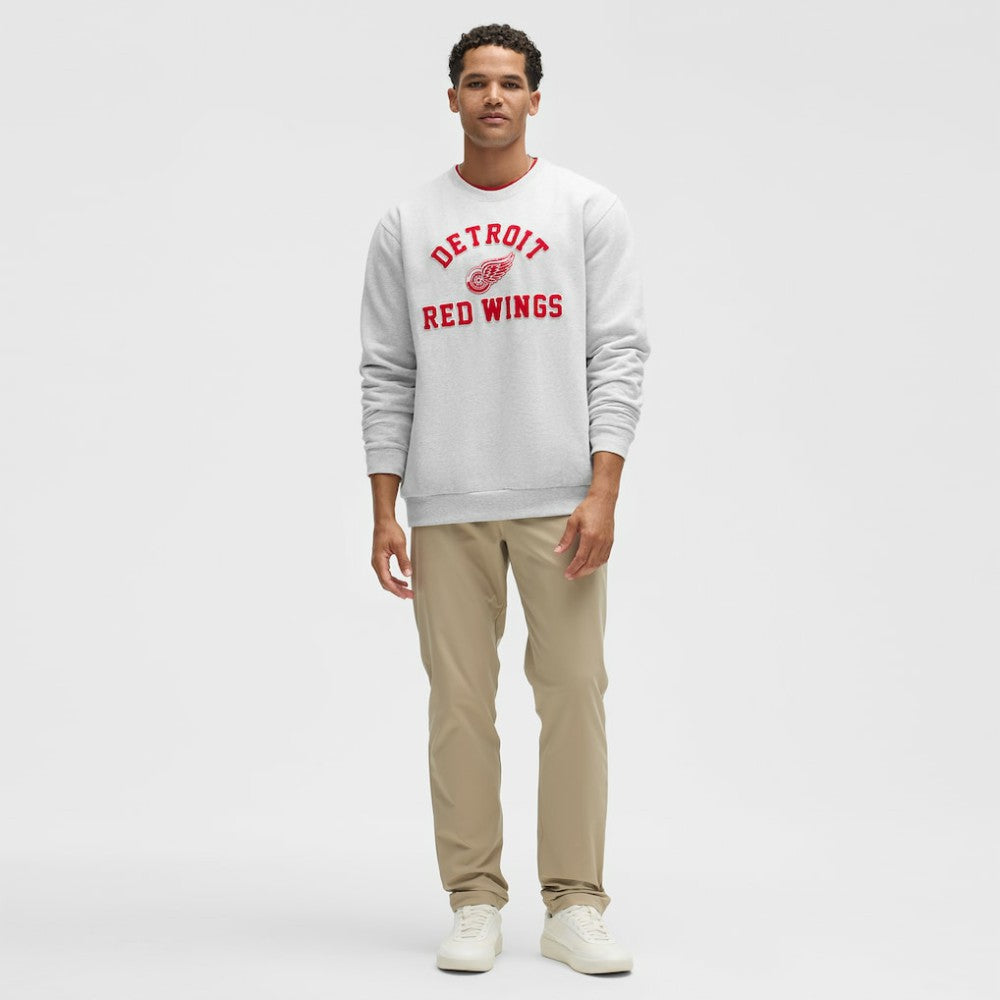 Detroit Red Wings lululemon Steady State Crew - Heathered Core Ultra Light Grey | NHL discount