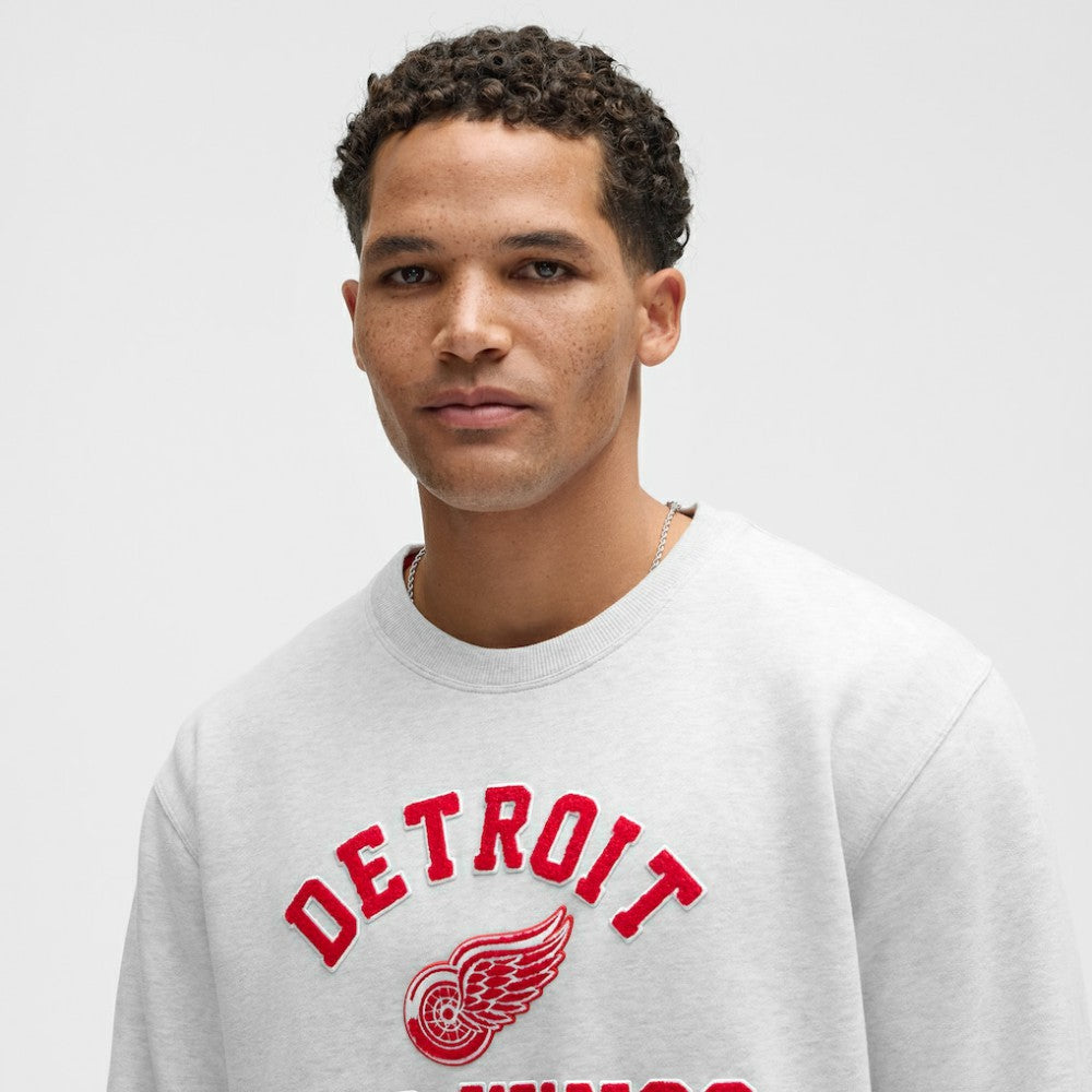Detroit Red Wings lululemon Steady State Crew - Heathered Core Ultra Light Grey | NHL discount
