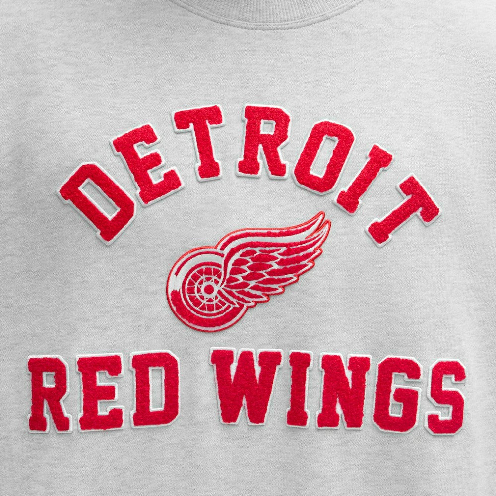 Detroit Red Wings lululemon Steady State Crew - Heathered Core Ultra Light Grey | NHL discount