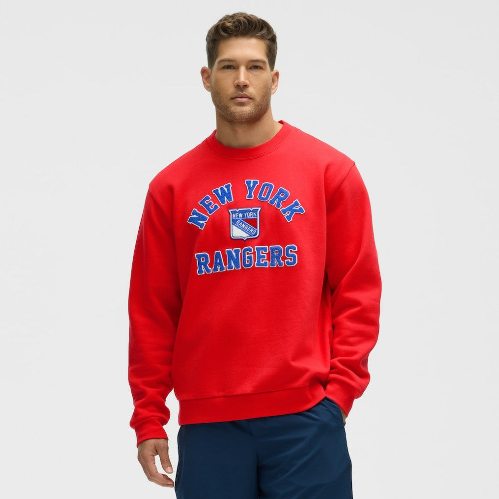New York Rangers lululemon Steady State Crew - True Red | NHL sale