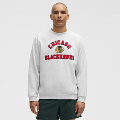 Chicago Blackhawks lululemon Steady State Crew - Heathered Core Ultra Light Grey | NHL Clearance