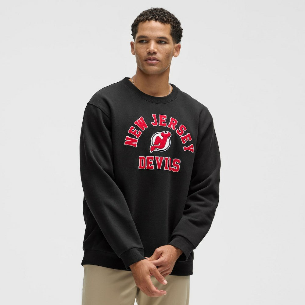 New Jersey Devils lululemon Steady State Crew - Black | NHL Clearance