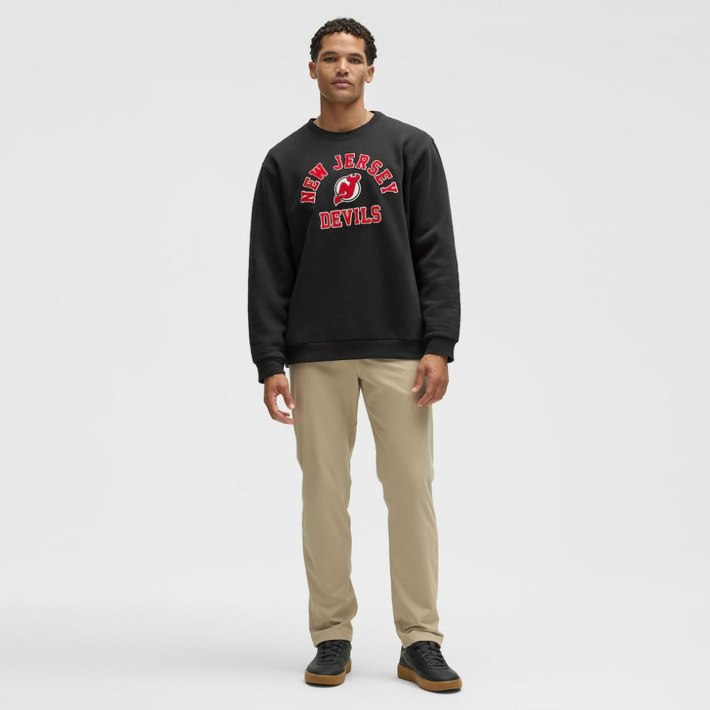New Jersey Devils lululemon Steady State Crew - Black | NHL Clearance