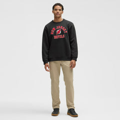 New Jersey Devils lululemon Steady State Crew - Black | NHL Clearance