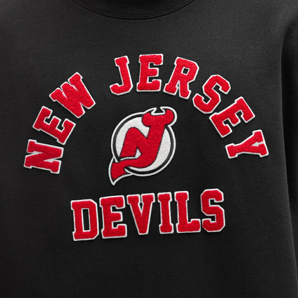 New Jersey Devils lululemon Steady State Crew - Black | NHL Clearance