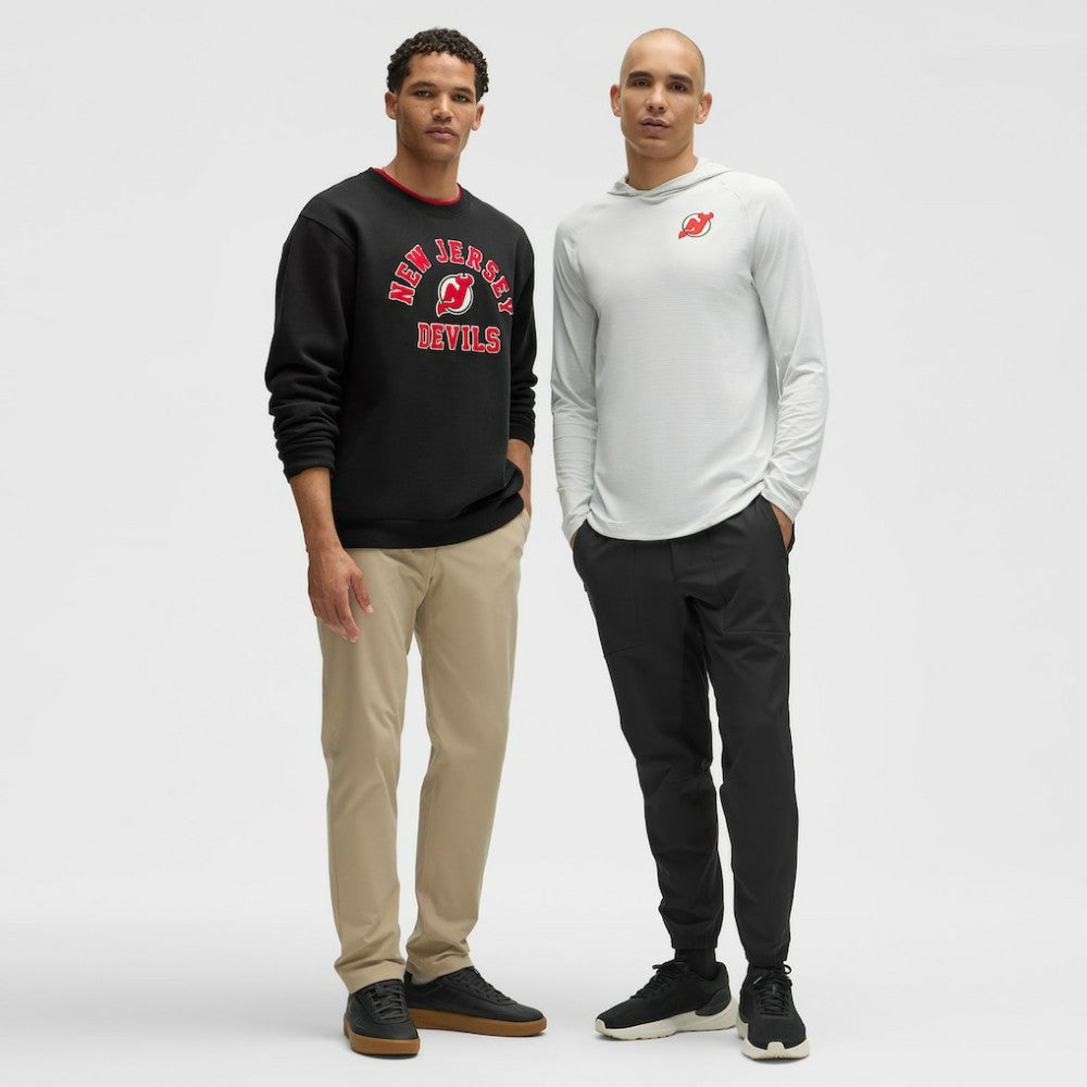 New Jersey Devils lululemon Steady State Crew - Black | NHL Clearance