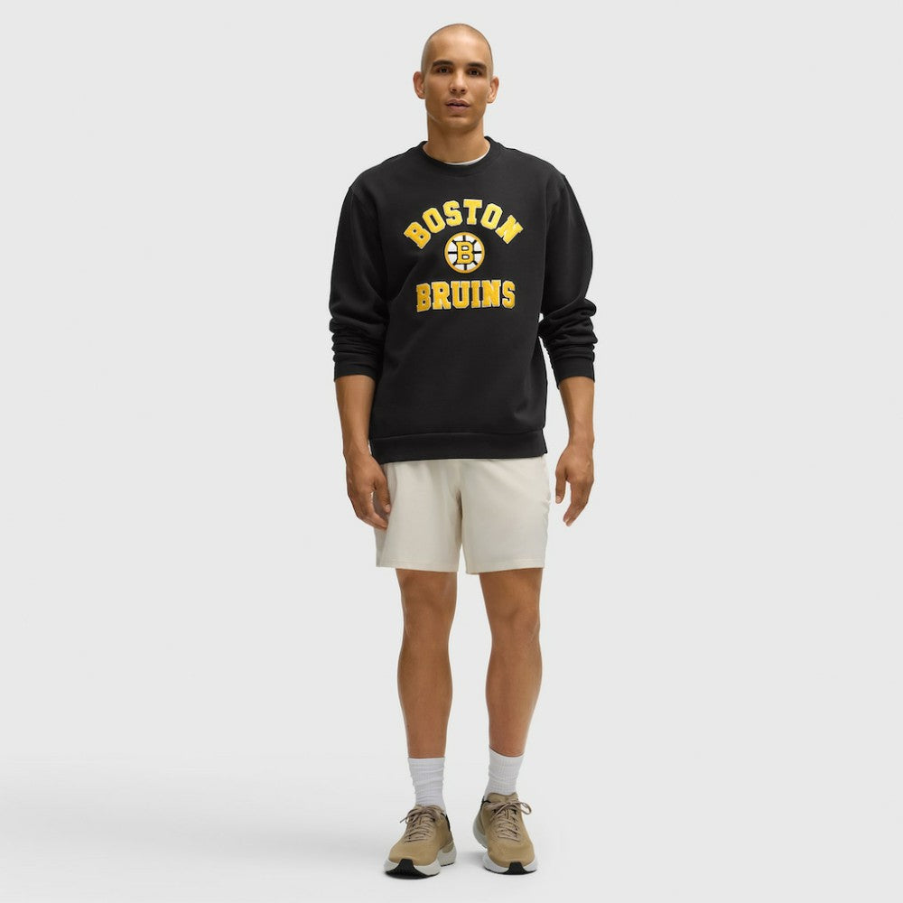 Boston Bruins lululemon Steady State Crew - Black | NHL Lifestyle