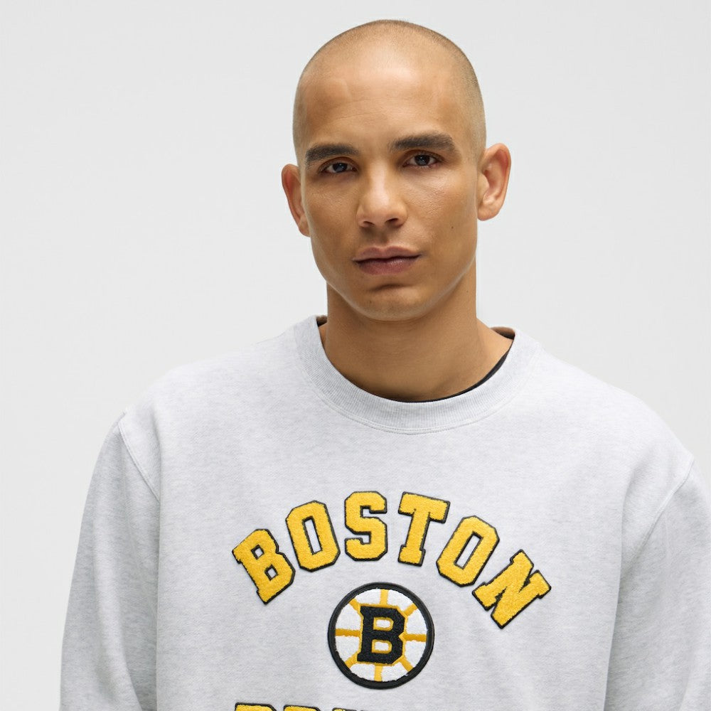 Boston Bruins lululemon Steady State Crew - Heathered Core Ultra Light Grey | NHL near me