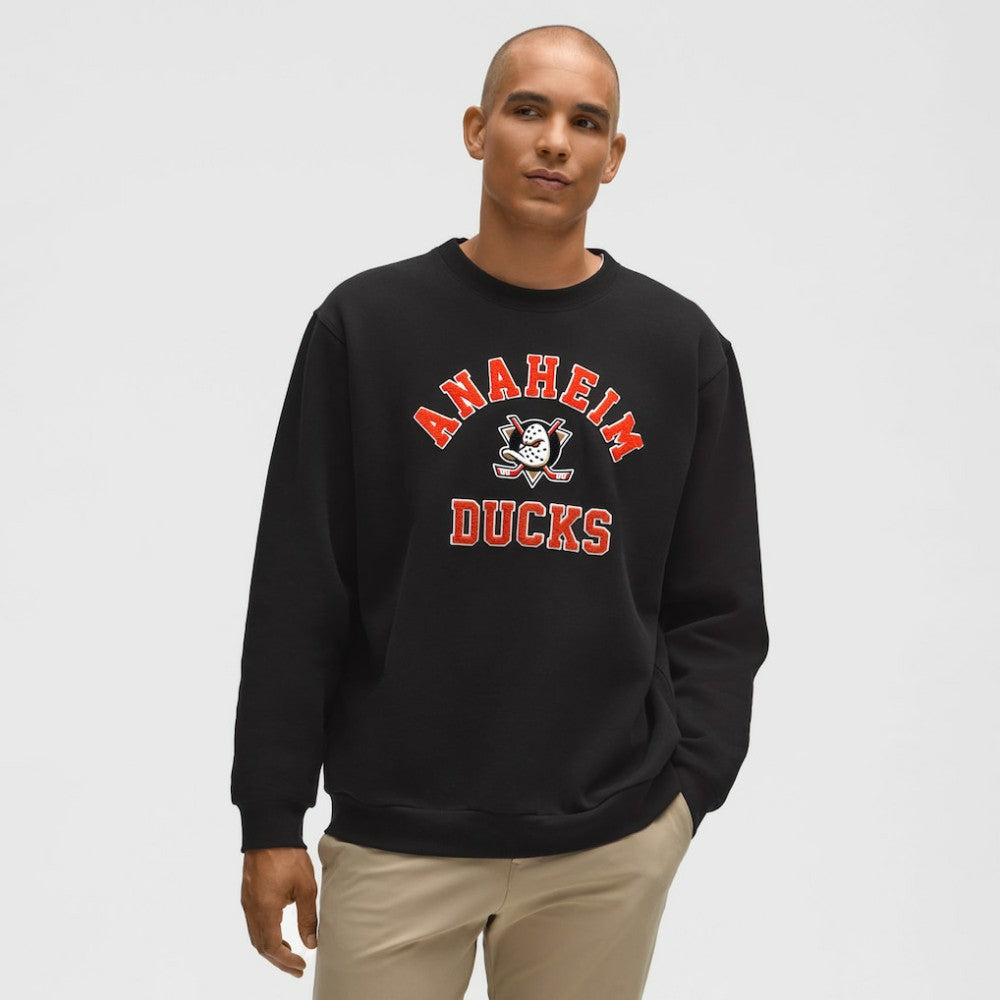 Anaheim Ducks lululemon Steady State Crew - Black | NHL sale