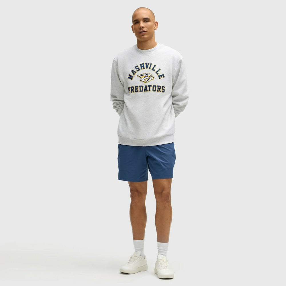 Nashville Predators lululemon Steady State Crew - Heathered Core Ultra Light Grey | NHL sale