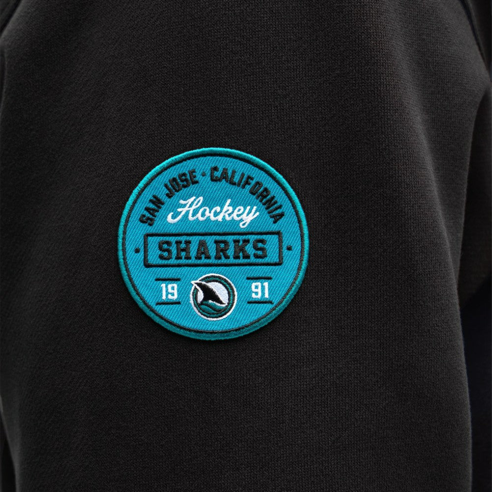 San Jose Sharks lululemon Steady State Pullover Hoodie - Black | NHL on sale