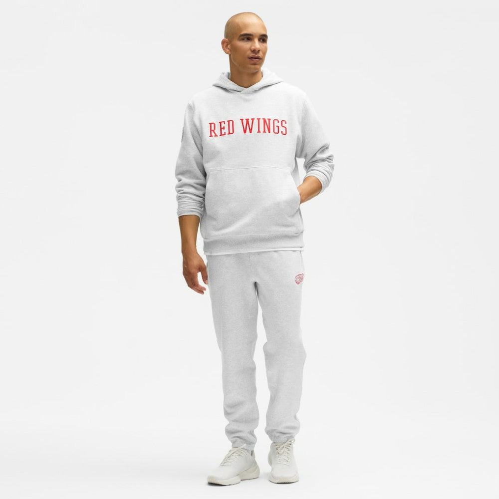Detroit Red Wings lululemon Steady State Pullover Hoodie - Heathered Core Ultra Light Grey | NHL Clearance