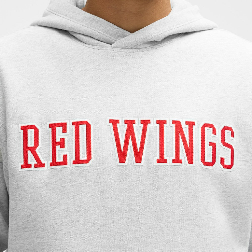 Detroit Red Wings lululemon Steady State Pullover Hoodie - Heathered Core Ultra Light Grey | NHL Clearance