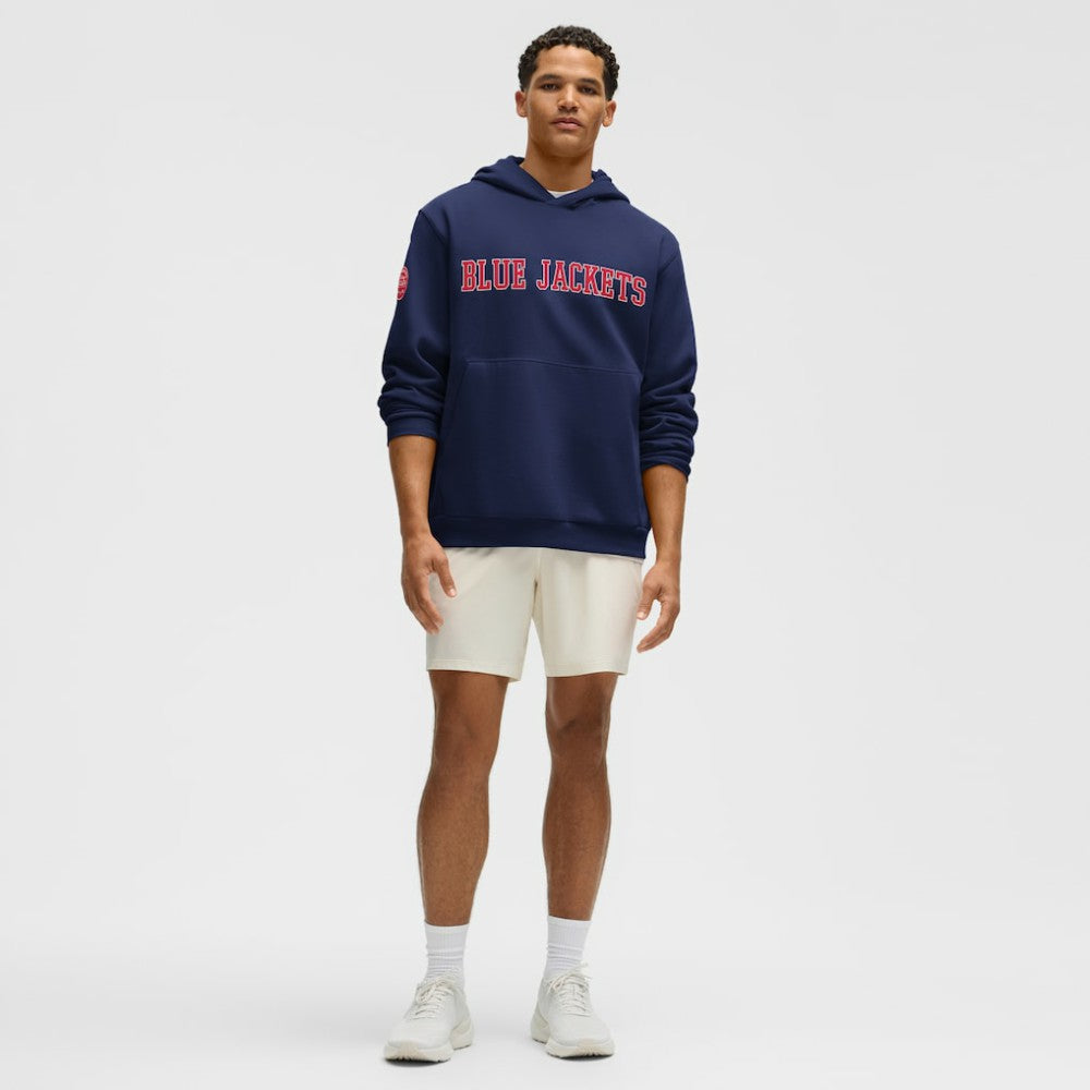 Columbus Blue Jackets lululemon Steady State Pullover Hoodie - Blue | NHL online