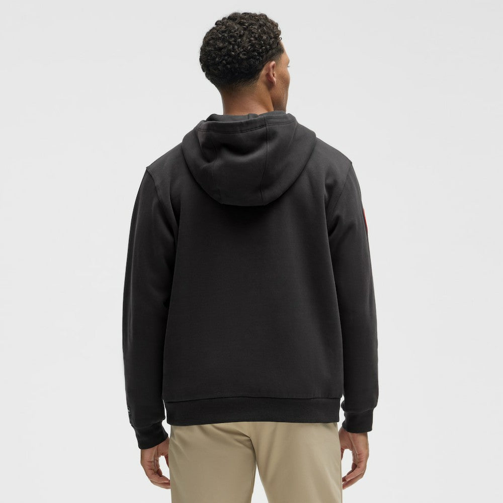 Chicago Blackhawks lululemon Steady State Pullover Hoodie - Black | NHL Lifestyle