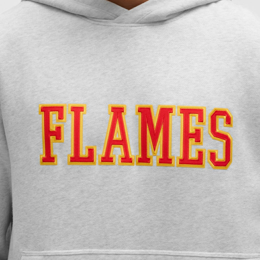 Calgary Flames lululemon Steady State Pullover Hoodie - Heathered Core Ultra Light Grey | NHL Lifestyle