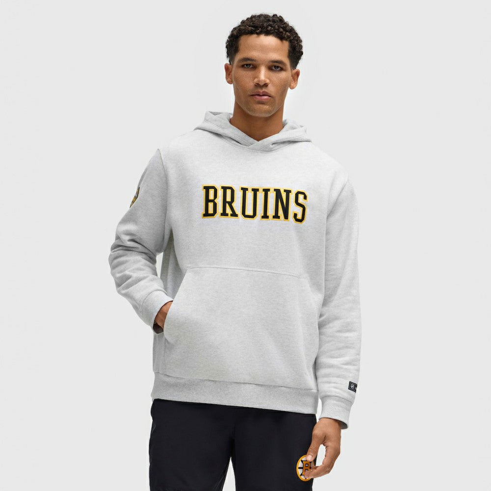 Boston Bruins lululemon Steady State Pullover Hoodie - Heathered Core Ultra Light Grey | NHL near me