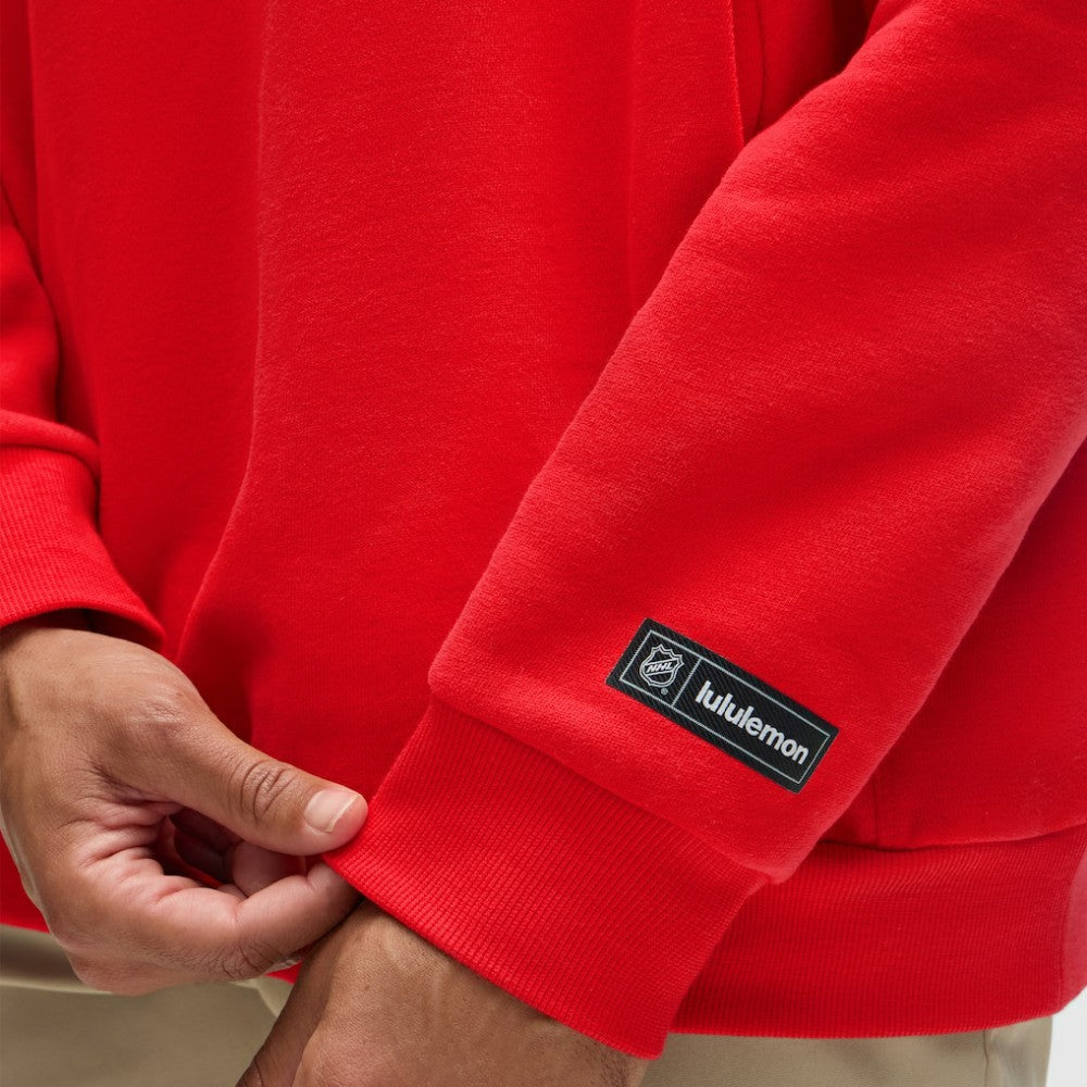 Washington Capitals lululemon Steady State Pullover Hoodie - True Red | NHL online