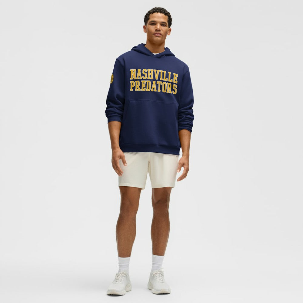 Nashville Predators lululemon Steady State Pullover Hoodie - Blue | NHL online