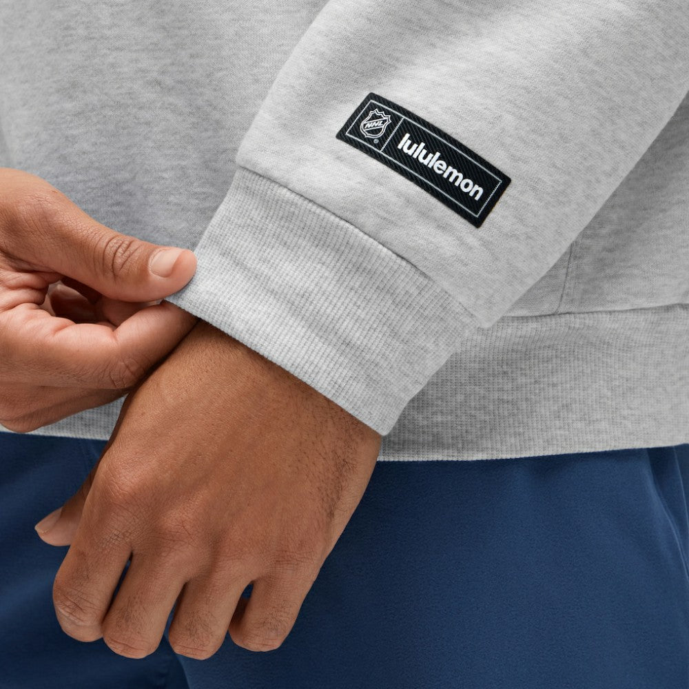 Toronto Maple Leafs lululemon Steady State Pullover Hoodie - Heathered Core Ultra Light Grey | NHL Clearance