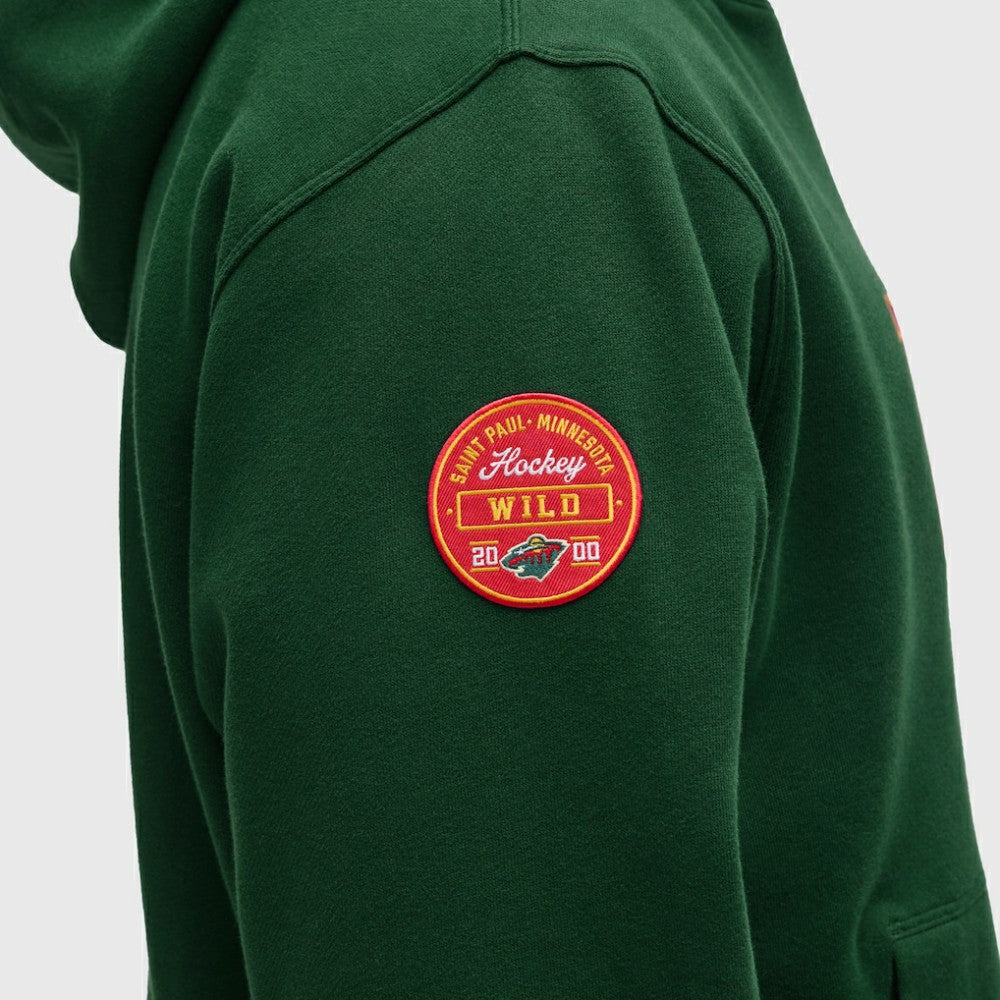 Minnesota Wild lululemon Steady State Pullover Hoodie - Green | NHL Clearance