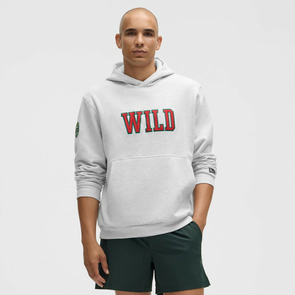 Minnesota Wild lululemon Steady State Pullover Hoodie - Heathered Core Ultra Light Grey | NHL on sale