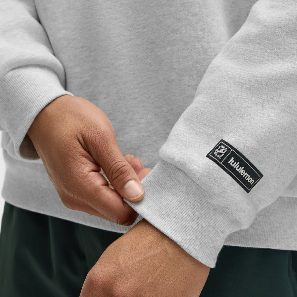 Minnesota Wild lululemon Steady State Pullover Hoodie - Heathered Core Ultra Light Grey | NHL on sale