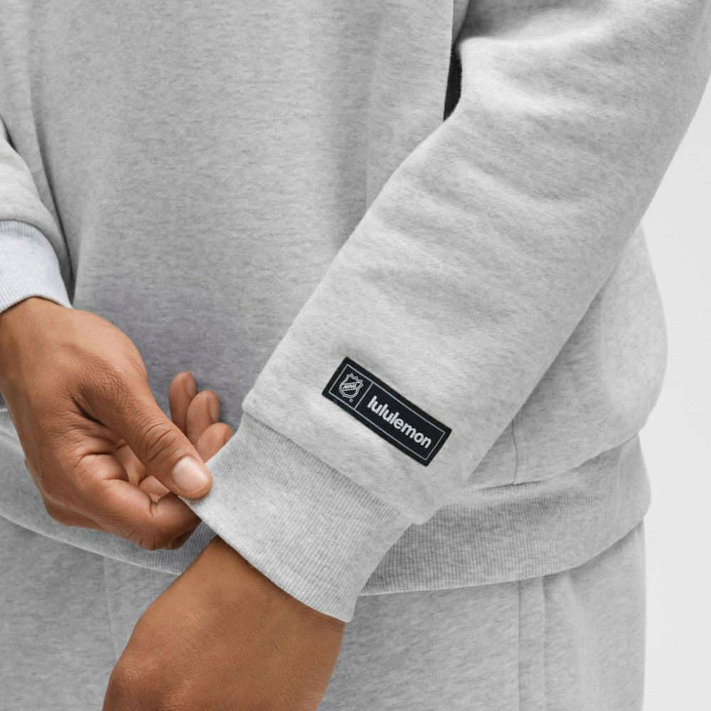 Los Angeles Kings lululemon Steady State Pullover Hoodie - Heathered Core Ultra Light Grey | NHL on sale