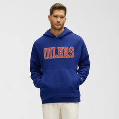 Edmonton Oilers lululemon Steady State Pullover Hoodie - Larkspur | NHL Clearance