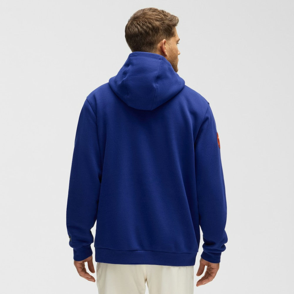 Edmonton Oilers lululemon Steady State Pullover Hoodie - Larkspur | NHL Clearance