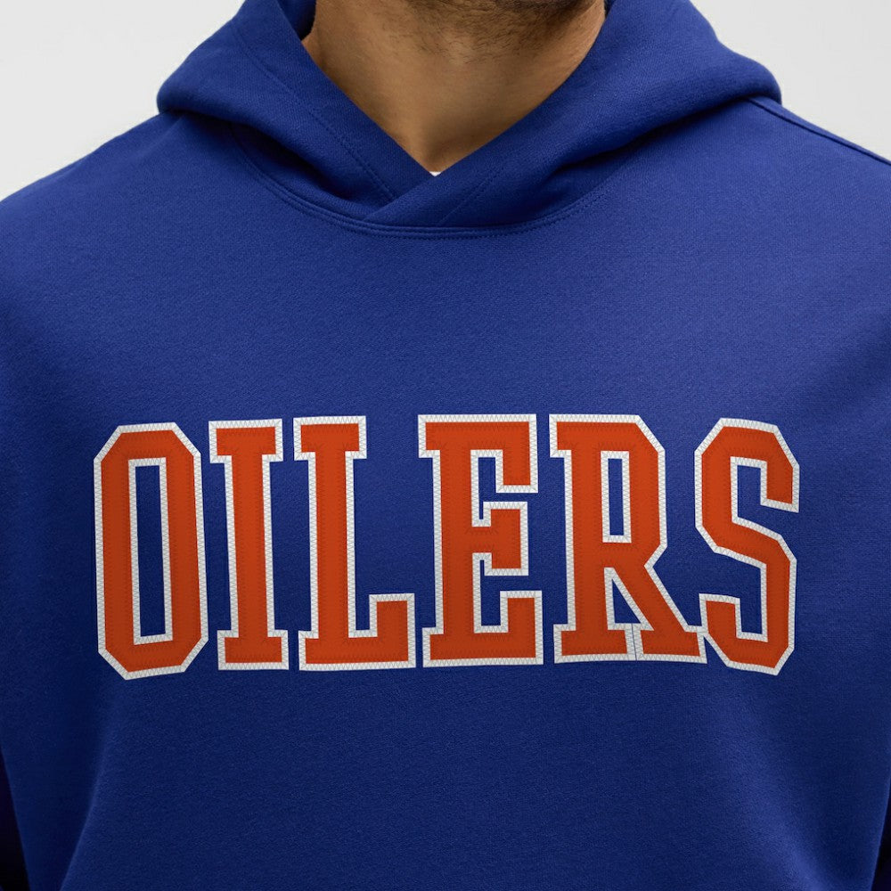 Edmonton Oilers lululemon Steady State Pullover Hoodie - Larkspur | NHL Clearance