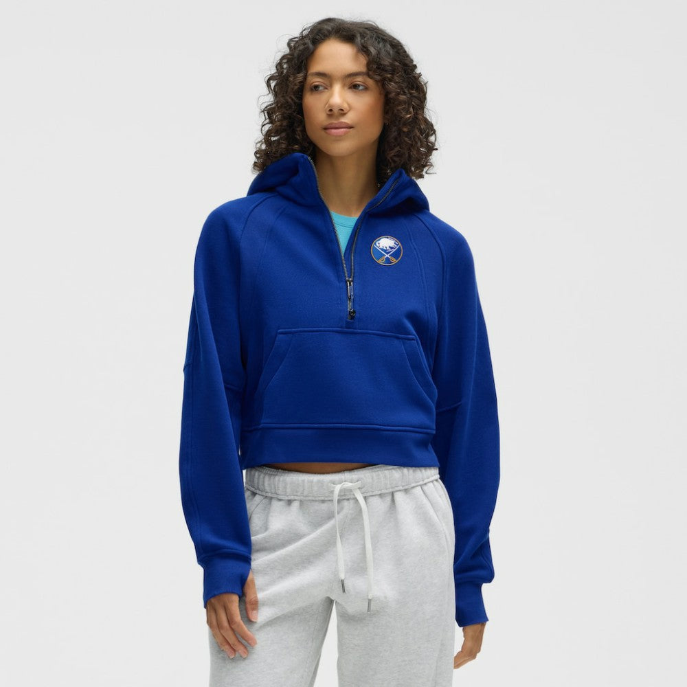 Buffalo Sabres lululemon Women's Scuba Oversized Half-Zip Hoodie - College Cobalt | NHL sale