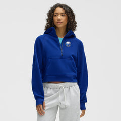 Buffalo Sabres lululemon Women's Scuba Oversized Half-Zip Hoodie - College Cobalt | NHL sale