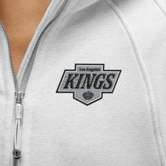 Los Angeles Kings lululemon Women's Scuba Oversized Half-Zip Hoodie - Heathered Core Ultra Light Grey | NHL near me