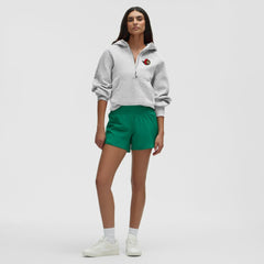 Ottawa Senators lululemon Women's Scuba Oversized Half-Zip Hoodie - Heathered Core Ultra Light Grey | NHL near me