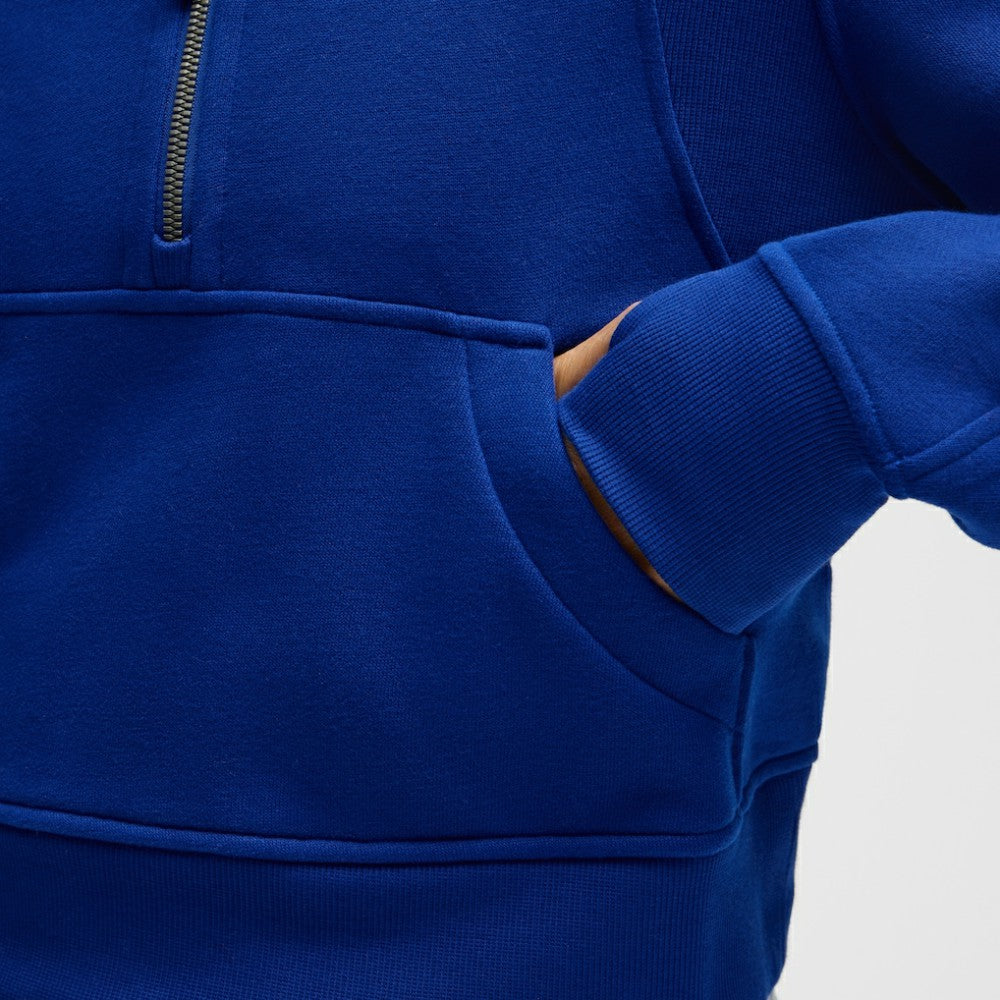 St. Louis Blues lululemon Women's Scuba Oversized Half-Zip Hoodie - College Cobalt | NHL Clearance