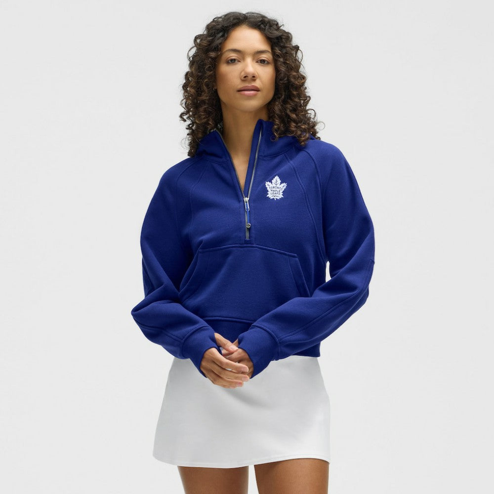 Toronto Maple Leafs lululemon Women's Scuba Oversized Half-Zip Hoodie - Larkspur | NHL near me
