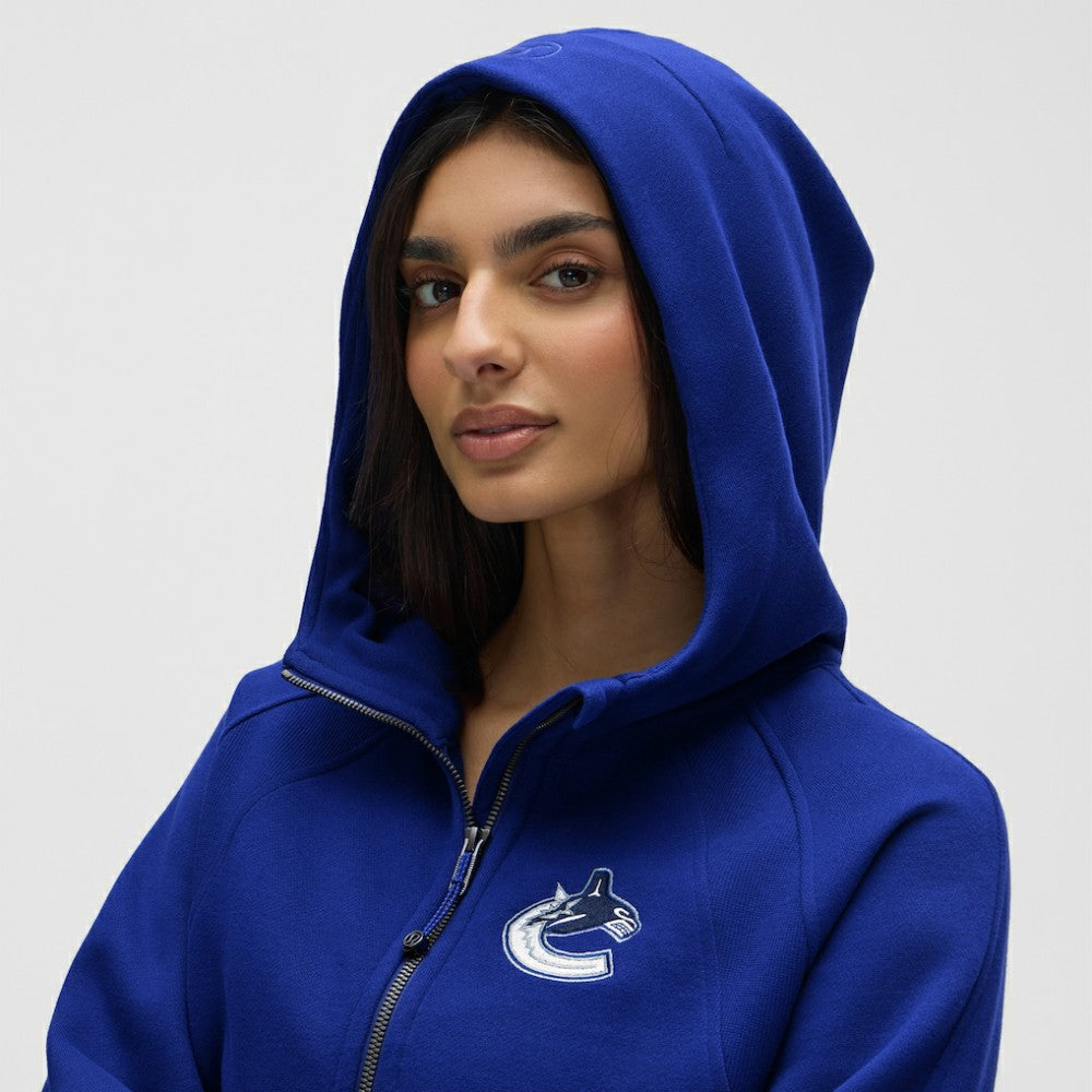 Vancouver Canucks lululemon Women's Scuba Oversized Half-Zip Hoodie - Larkspur | NHL discount