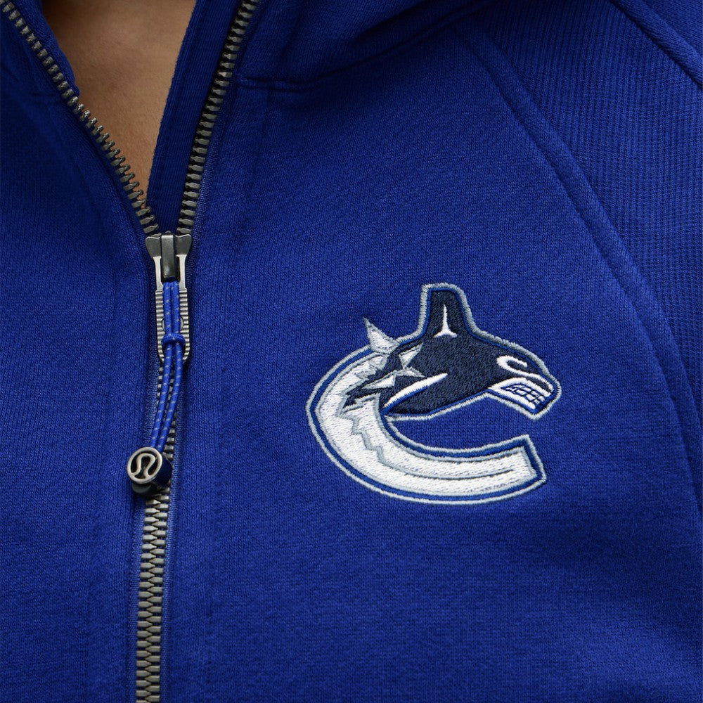 Vancouver Canucks lululemon Women's Scuba Oversized Half-Zip Hoodie - Larkspur | NHL discount